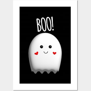 Cute Ghost Boo! Posters and Art